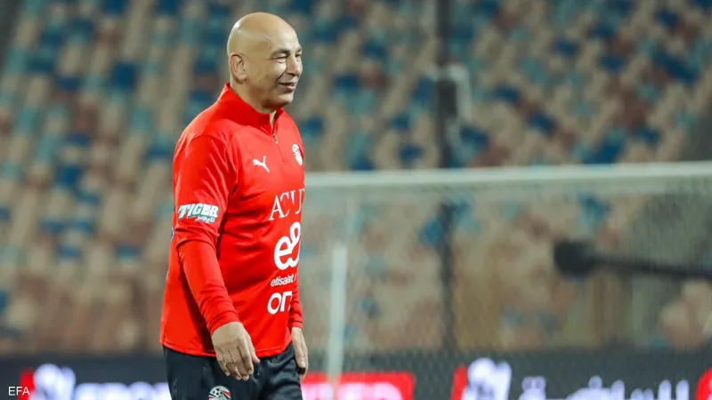 المنتخب يؤدى تدريبه الأساسي .. وحسام يطالب لاعبيه بعد التهاون